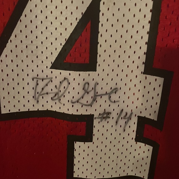 Signed #14 David Greene Georgia Bulldogs jersey - Picture 6 of 6